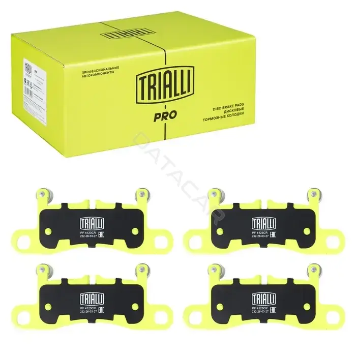 Тормозные колодки TRIALLI PF4123CR
