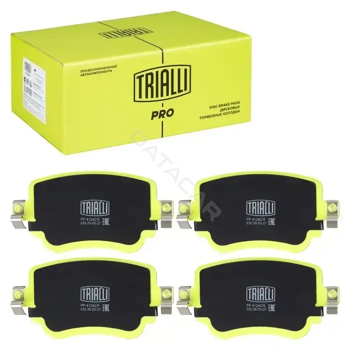 Тормозные колодки TRIALLI PF4124CR
