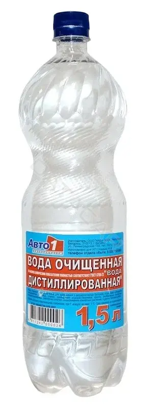 Вода дистиллированная Авто1 Авто-11,5л