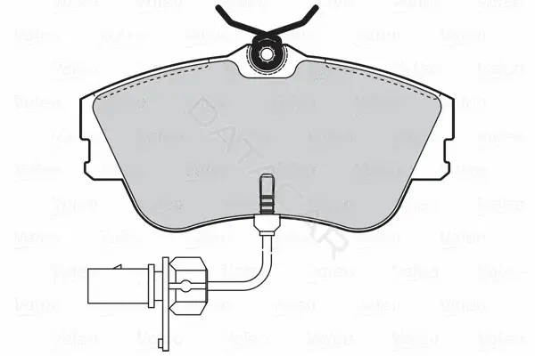 Тормозные колодки VALEO 301814