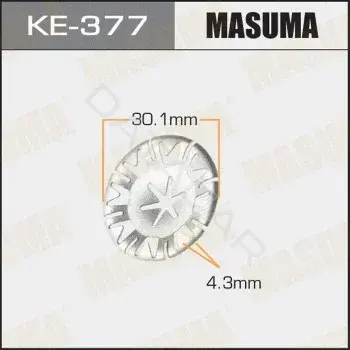 Клипсы, фиксаторы, зажимы MASUMA KE-377