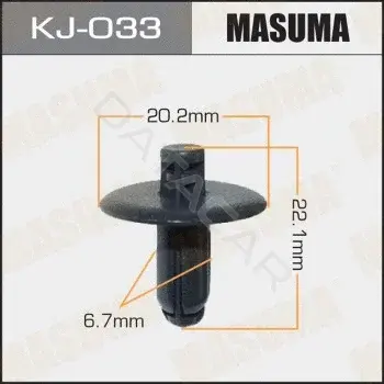 Клипсы, фиксаторы, зажимы MASUMA KJ033