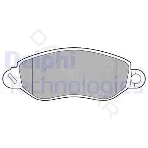 Тормозные колодки DELPHI LP1583