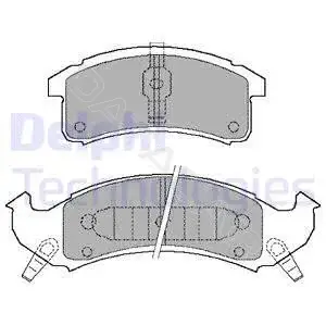Тормозные колодки DELPHI LP897