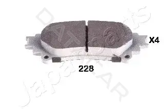 Тормозные колодки JAPANPARTS PP-228AF