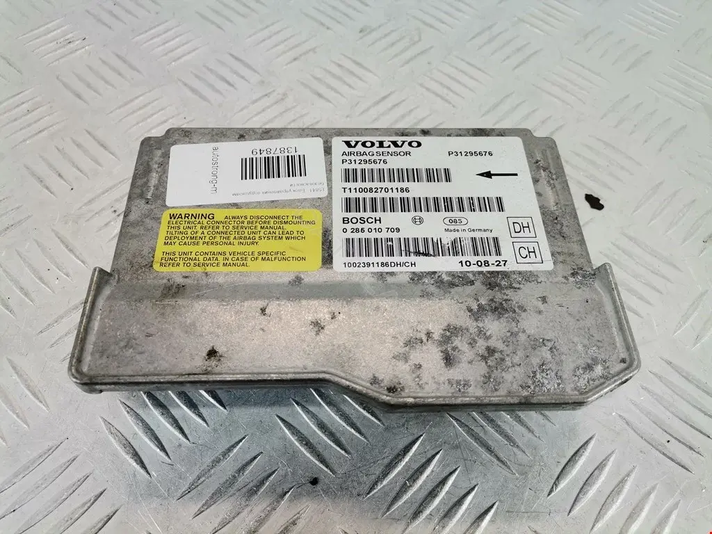 Блок управления подушками безопасности 0285010709, 31295676, P31295676
