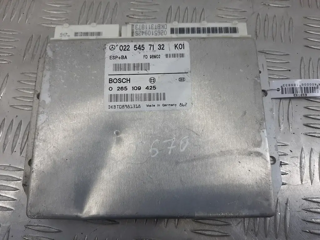 Блок управления ESP 0265109425, A0285452632