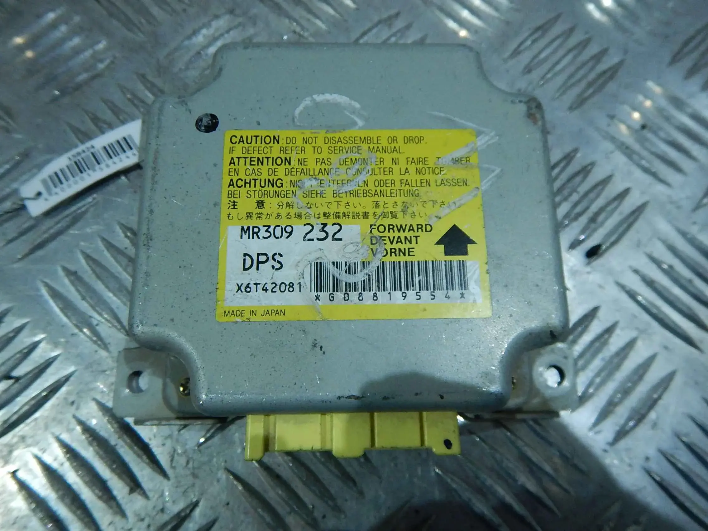 Блок управления подушками безопасности MR309232, X6T42081