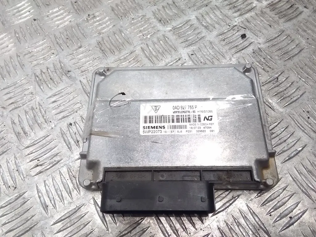 Блок управления раздаточной коробки 0AD927755P, 95561802305