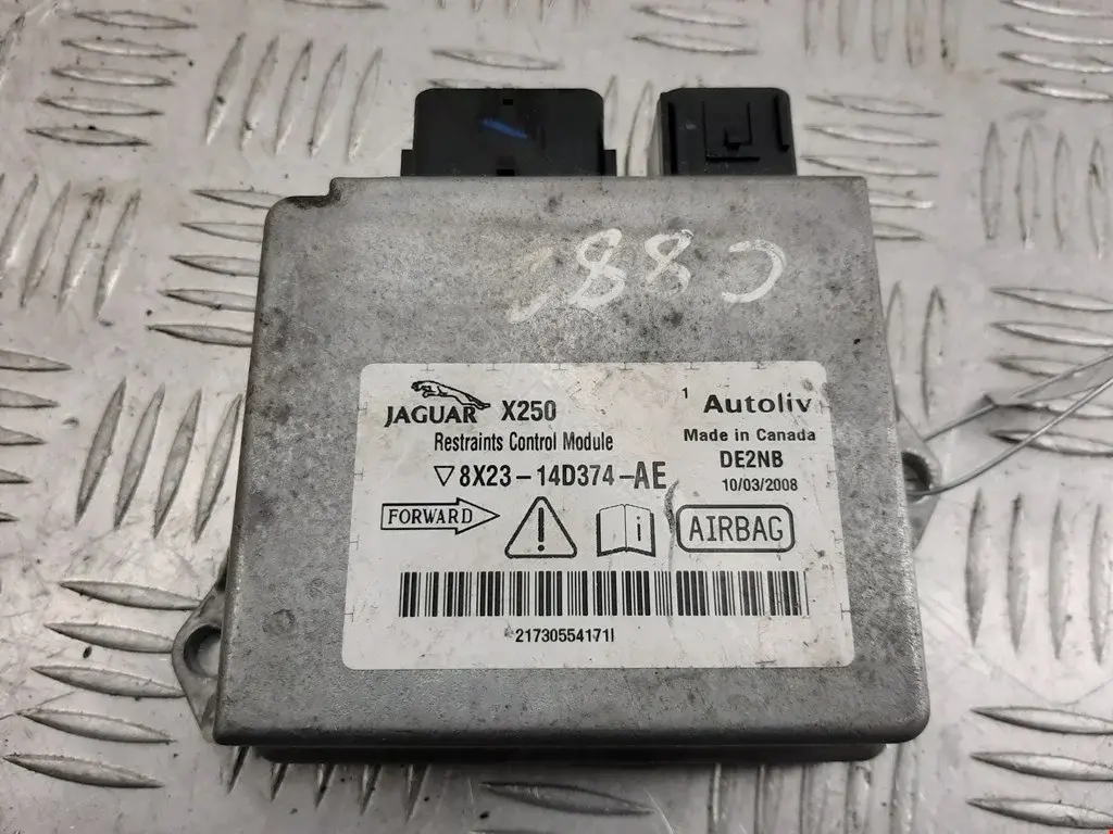 Блок управления подушками безопасности 8X2314D374, 8X2314D374AE