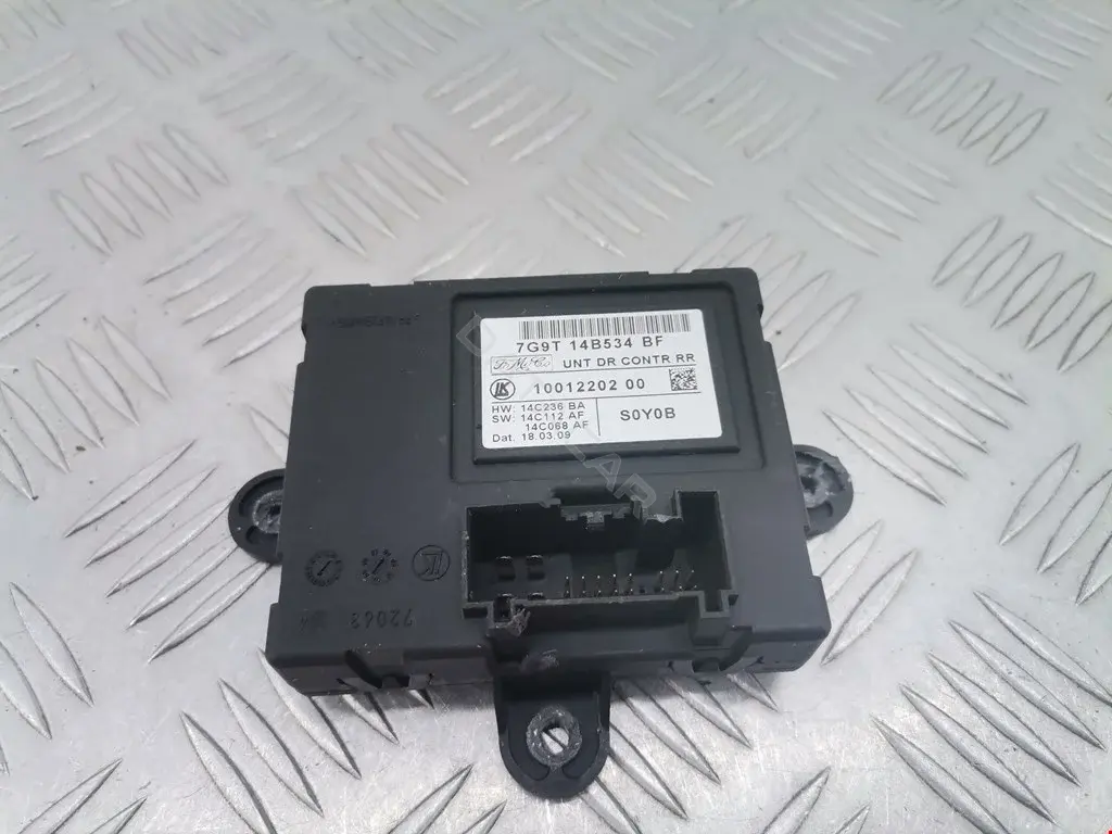 Блок управления двери 1001220200, 7G9T14B534BF