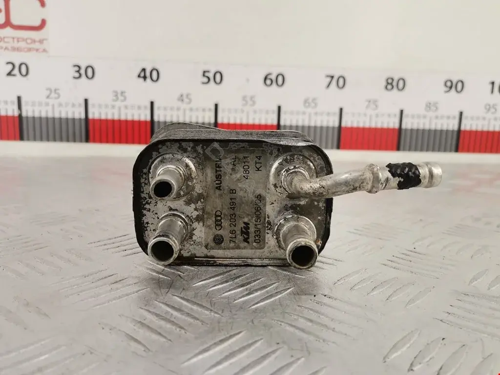 Радиатор топлива 7L6203491B, 7L6203491D