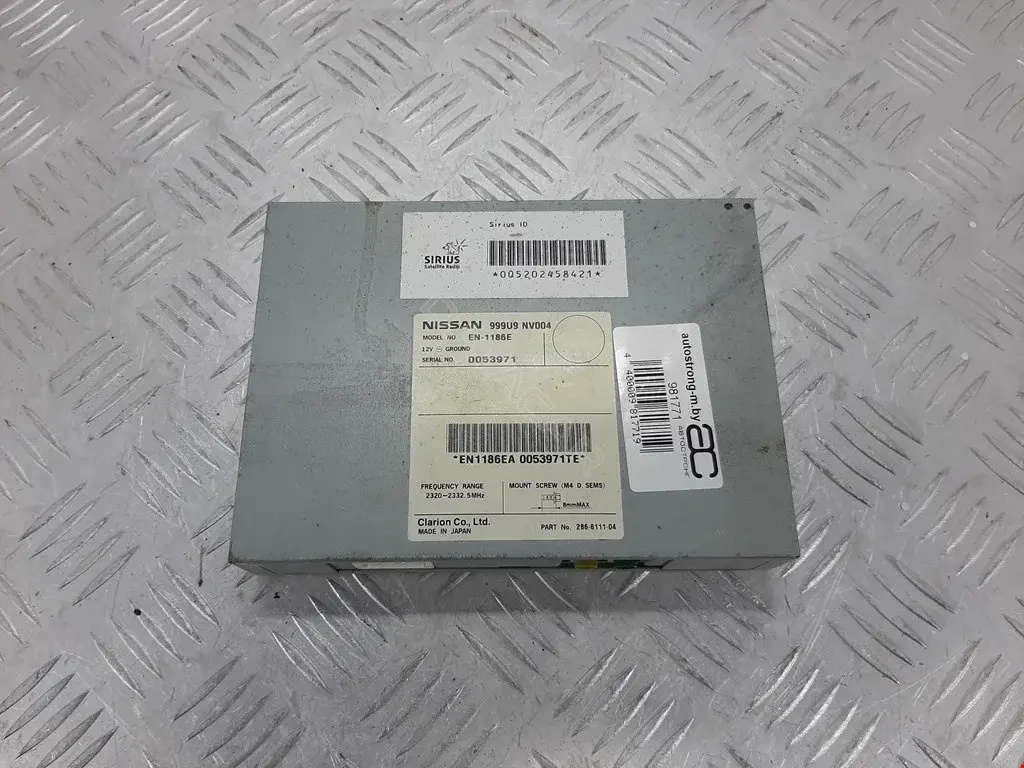 Блок управления радио 999U9NV004, EN-1186E