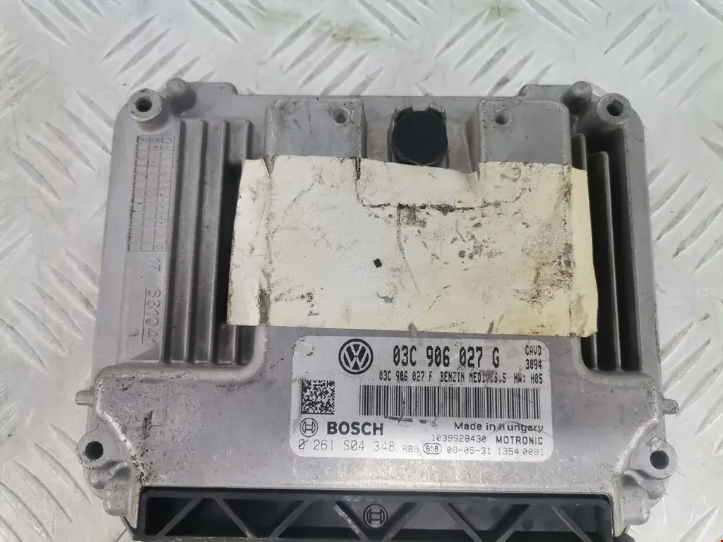 Блок управления двигателем 0261S04348, 03C906027G