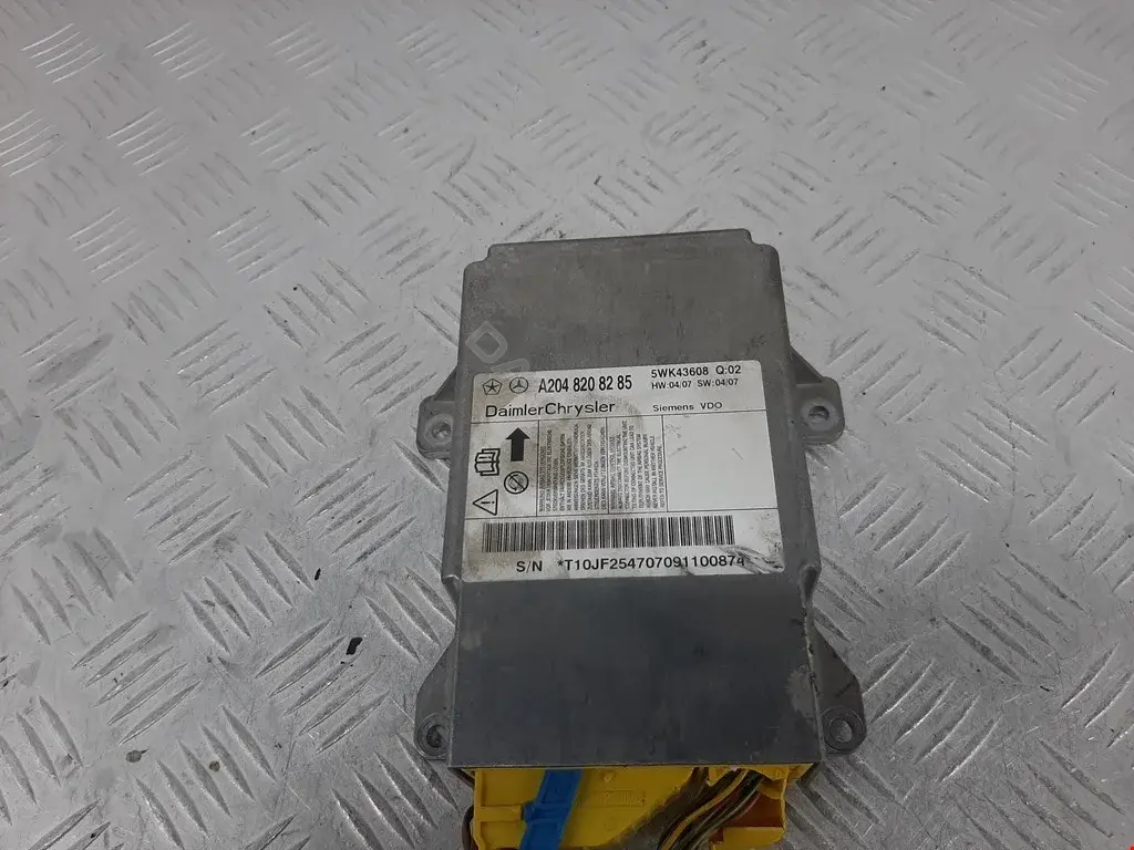 Блок управления подушками безопасности 5WK43608, A2048208285