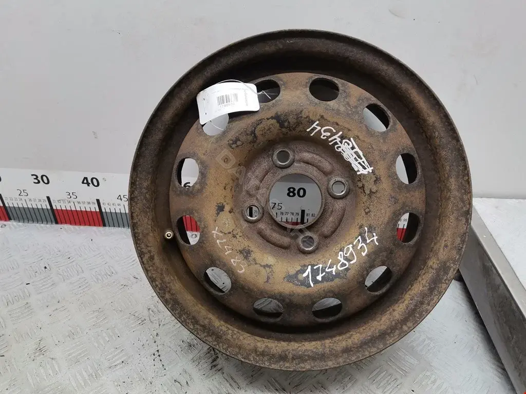 Колесные диски 98AB1007GC, R14 4X108 5.5J ET47.5 DIA63.4