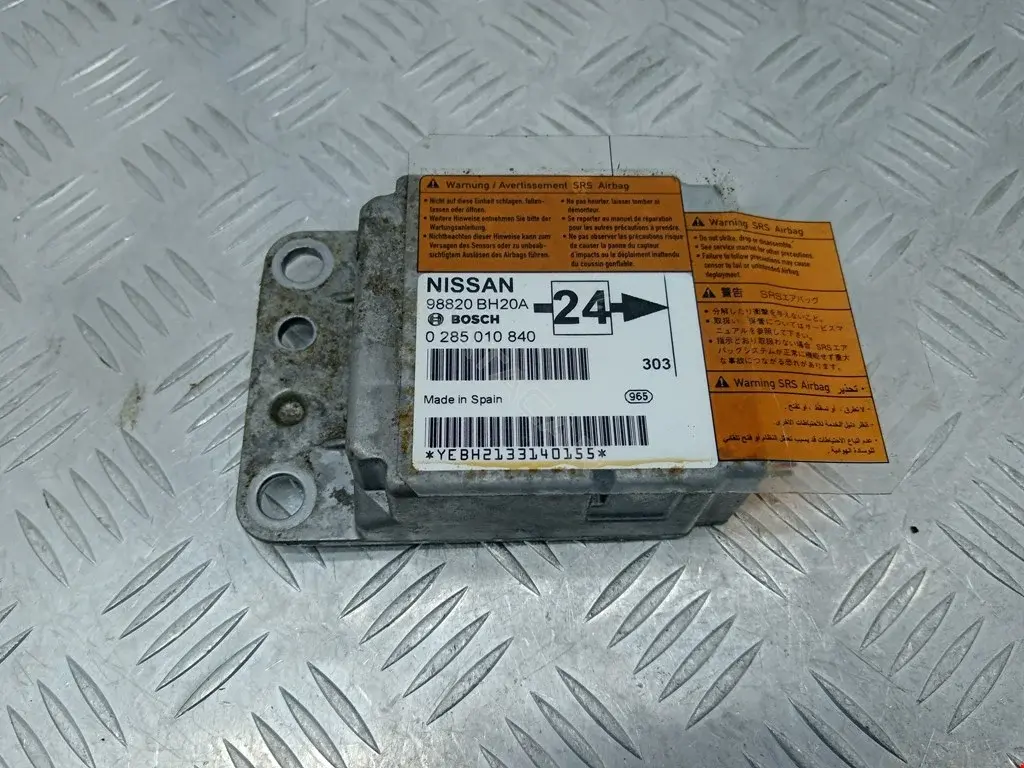 Блок управления подушками безопасности 0285010840, 98820BH20A