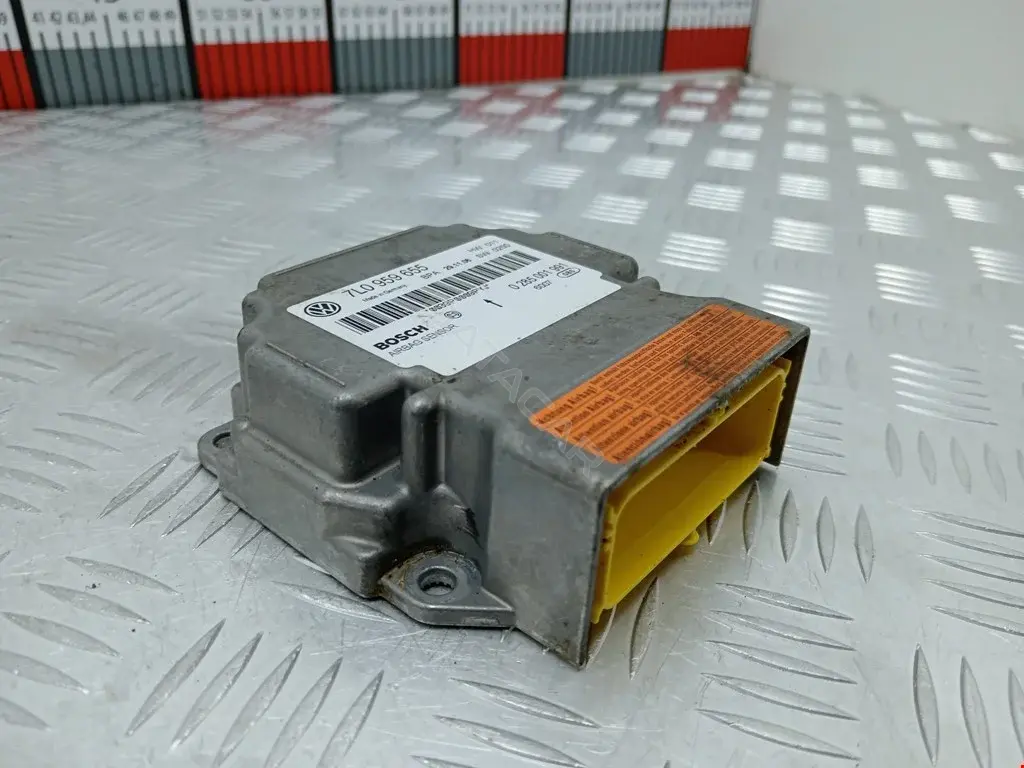 Блок управления подушками безопасности 0285001991, 7L0959655