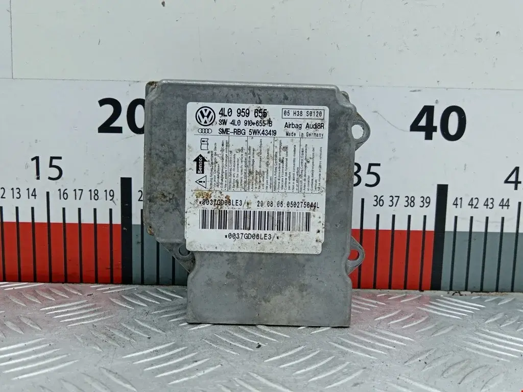 Блок управления подушками безопасности 4L0959655, 5WK43419
