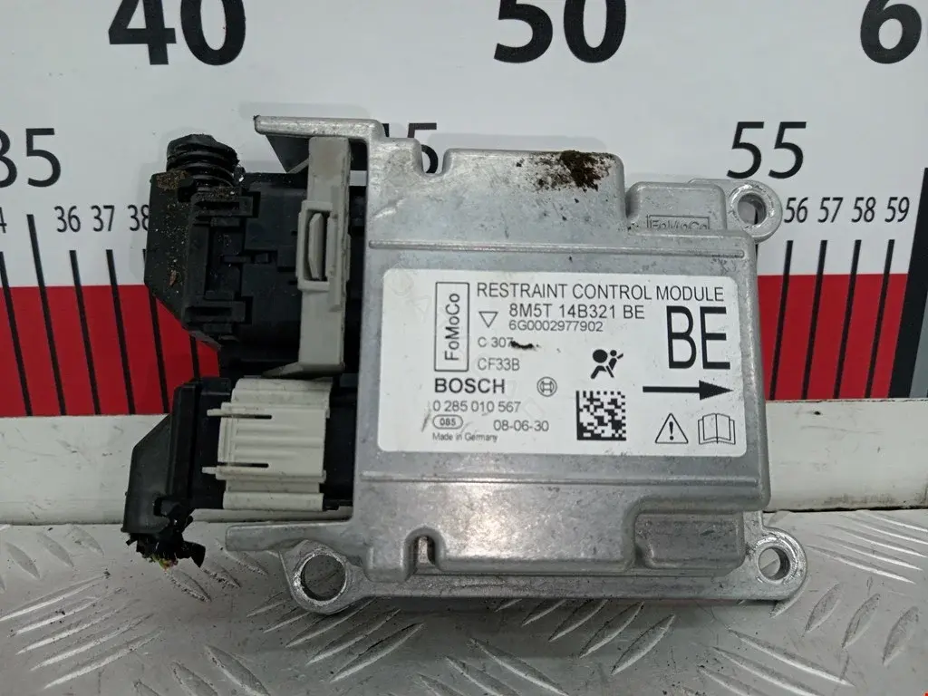 Блок управления подушками безопасности 0285010567, 8M5T14B321BE