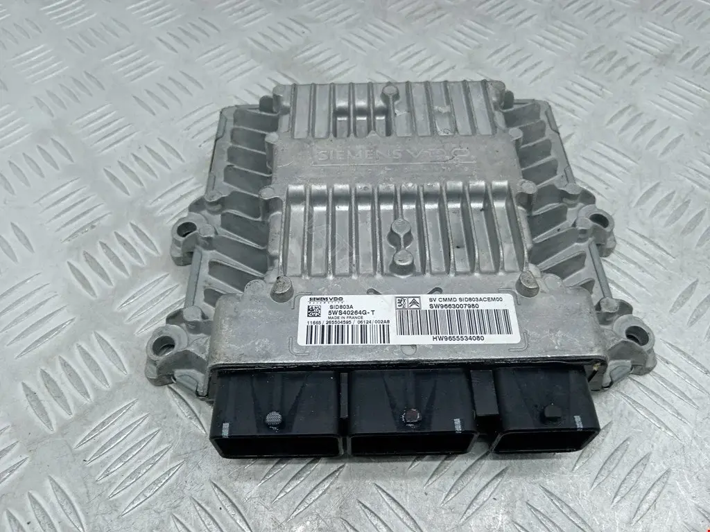 Блок управления двигателем 5WS40264G, 9663007980