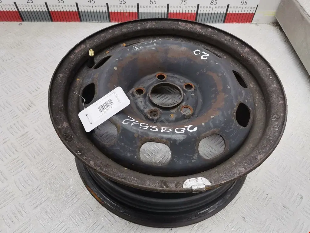 Колесные диски 1J0601027P, 1J0601027P03C, R14 5X100 6J ET38 DIA57.1
