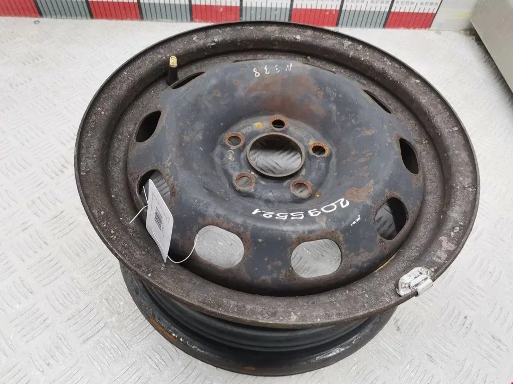 Колесные диски 1J0601027P, 1J0601027P03C, R14 5X100 6J ET38 DIA57.1