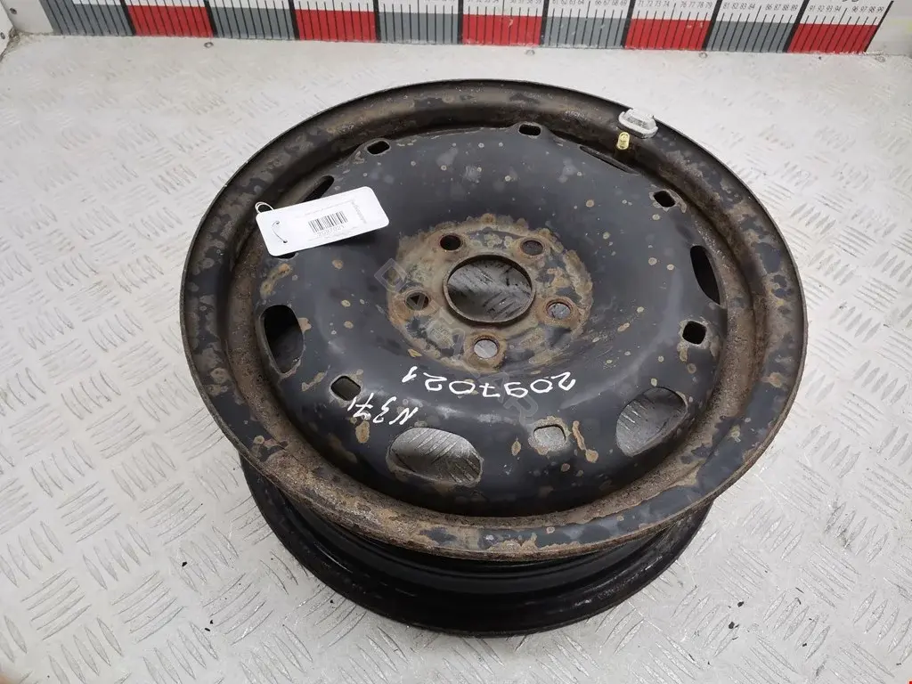 Колесные диски 1J0601027P, 1J0601027P03C, R14 5X100 6J ET35 DIA57.1