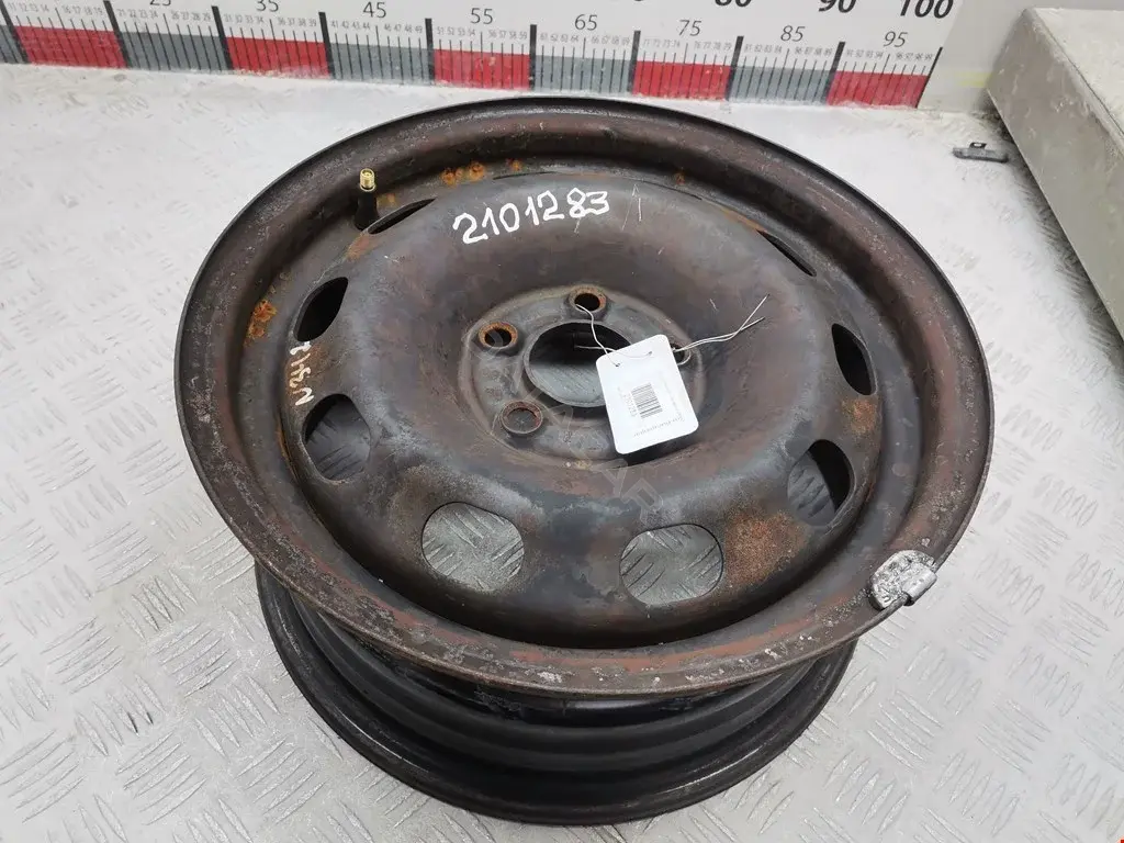 Колесные диски 1J0601027P, 1J0601027P03C, R14 5X100 6J ET38 DIA57.1