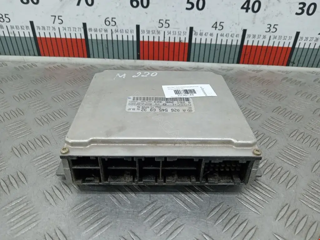 Блок управления двигателем 0261206303, A0265456932