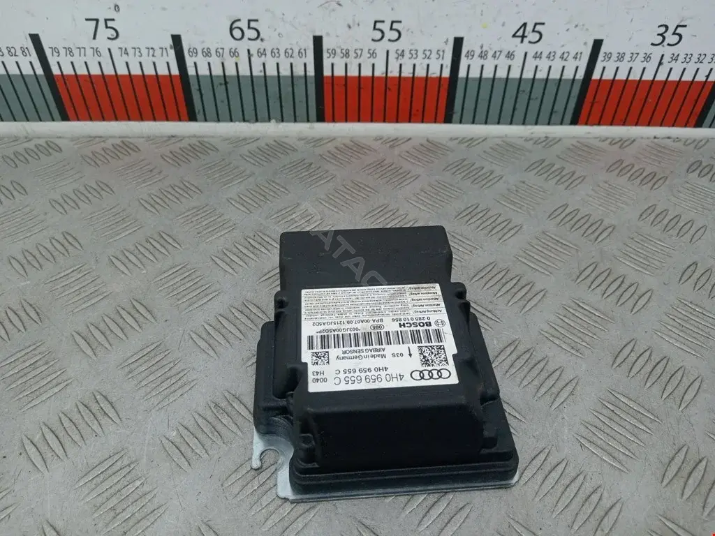 Блок управления подушками безопасности 0285010856, 4H0959655C