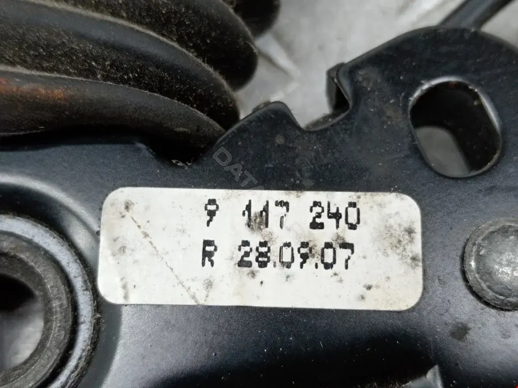 Замок ремня безопасности 72119117240, 9117240