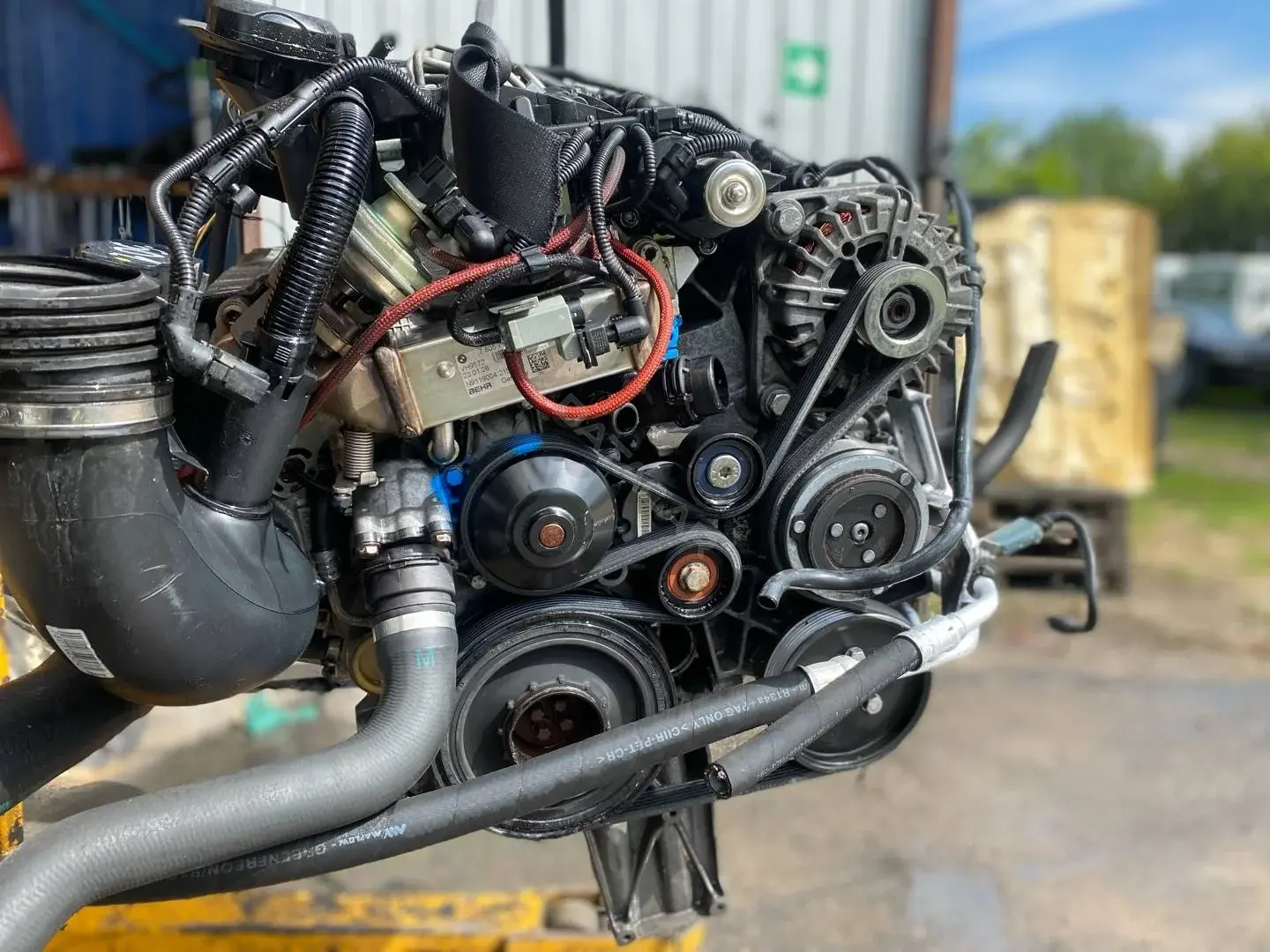 Двигатель в сборе N47D20, N47D20A