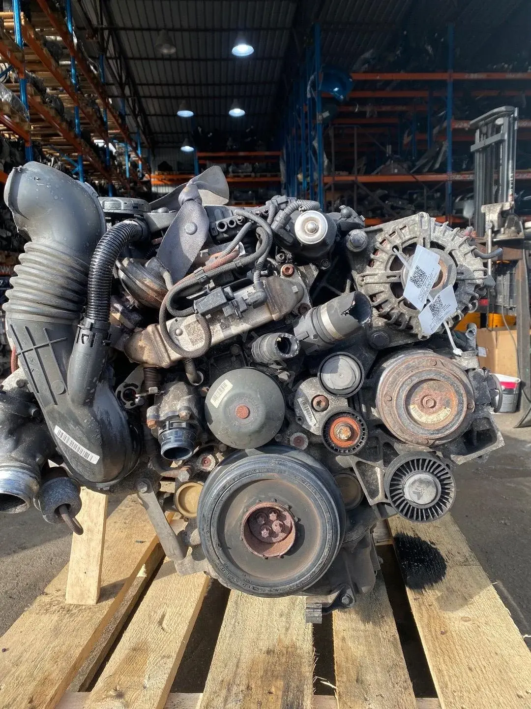 Двигатель в сборе N47D20B, N47D20D