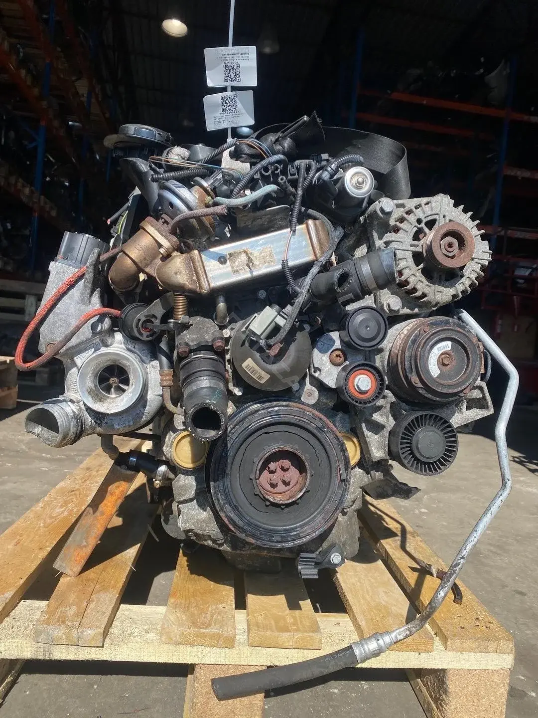 Двигатель в сборе N47D20, N47D20A, N47D20C