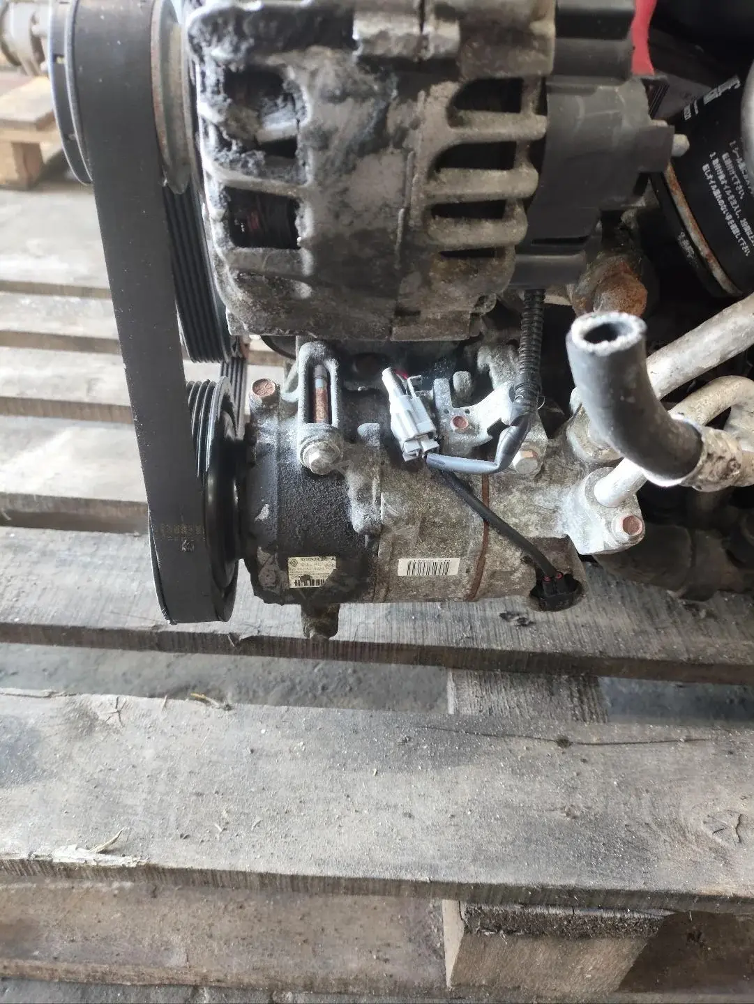 Компрессор кондиционера 6SEL14C, 820093386