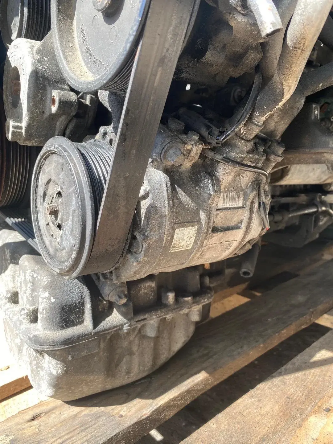 Компрессор кондиционера 7SEU17C, A0012303211, RA4038
