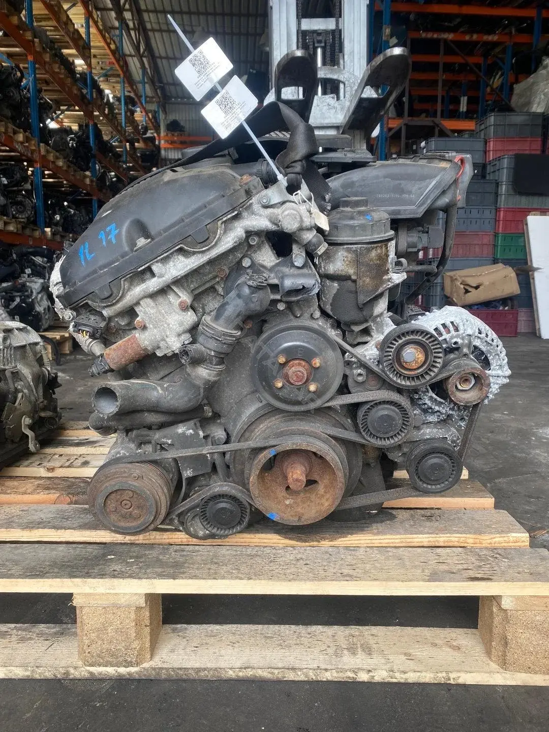 Двигатель в сборе M52B25TU