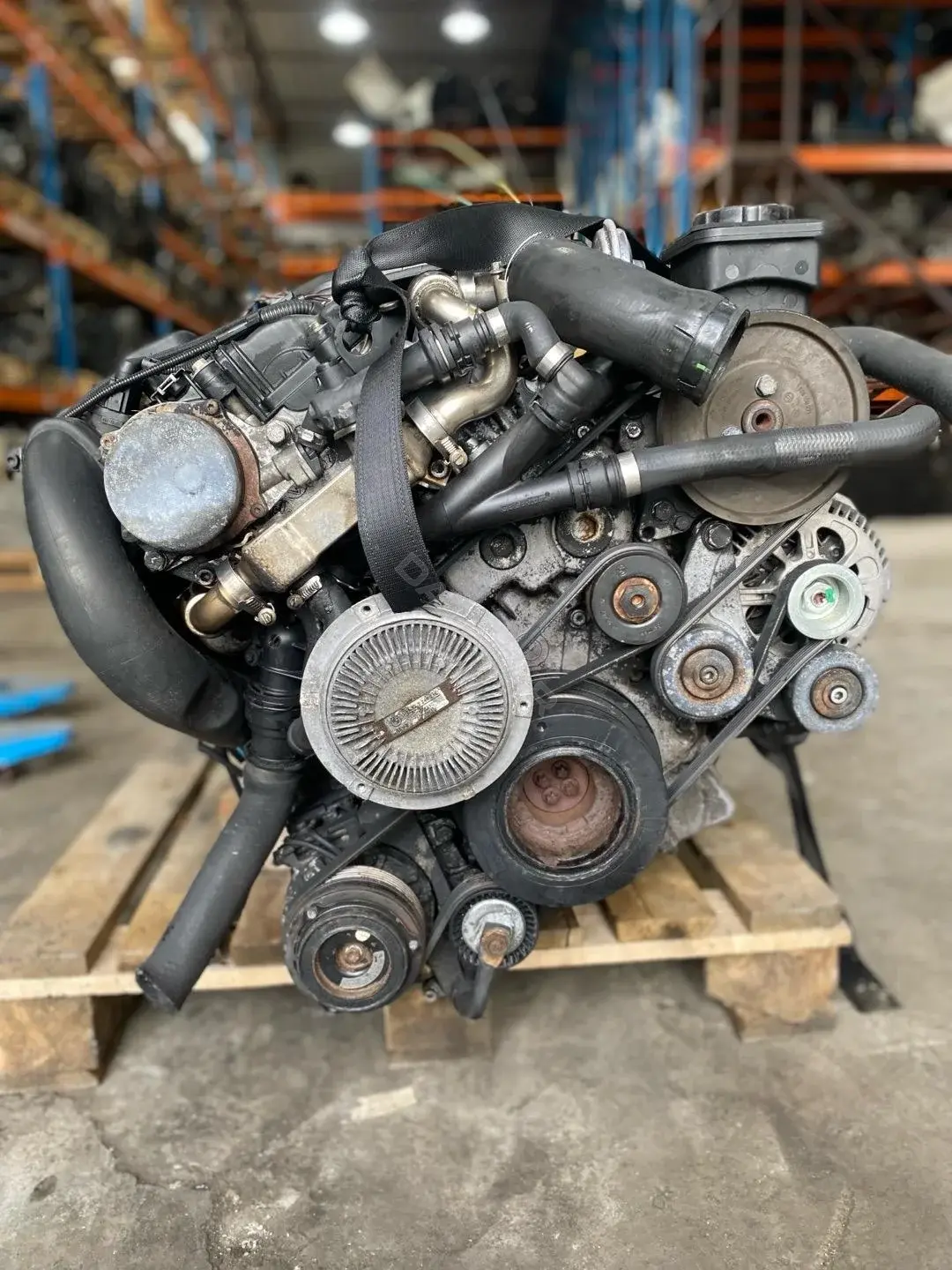 Двигатель в сборе 256D1, M57D25