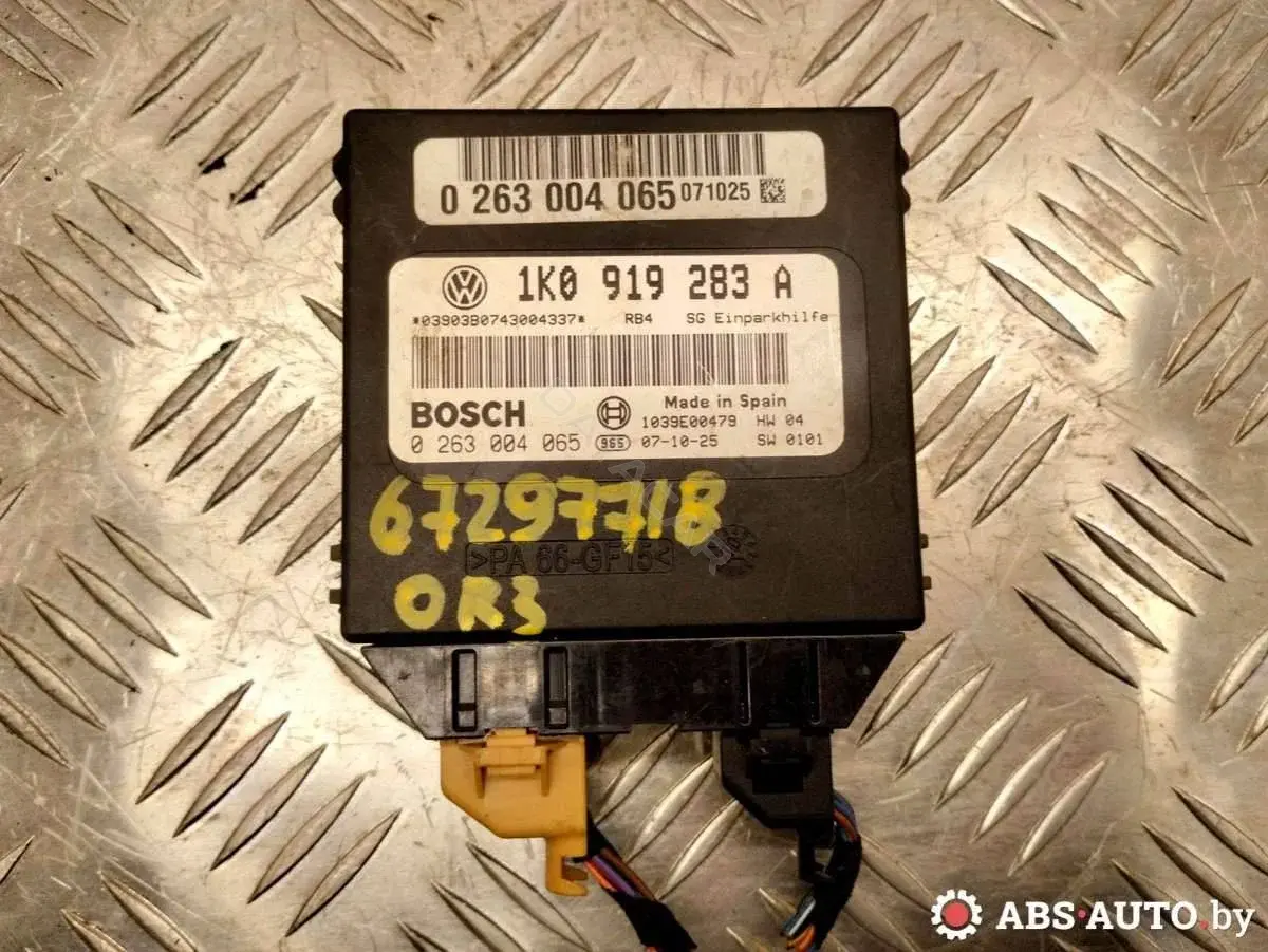 Блок управления парктрониками 0263004065, 1K0919283A
