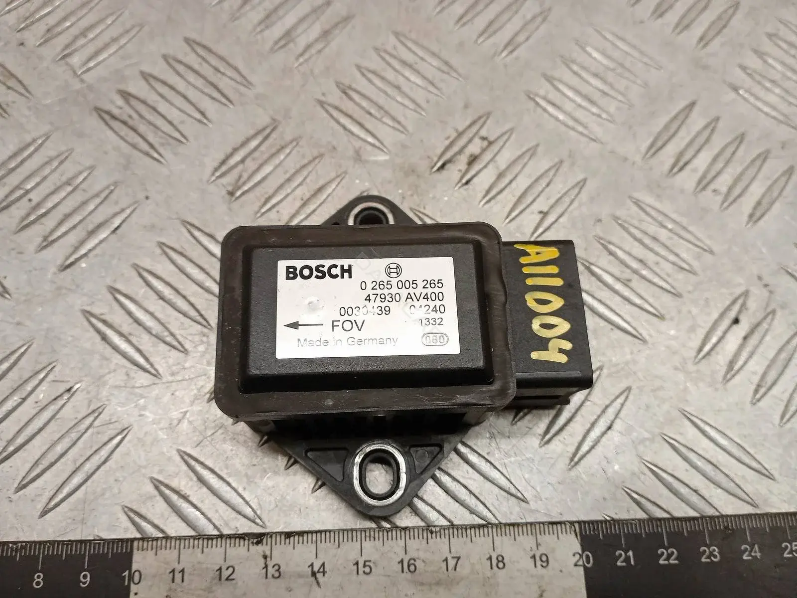 Датчик ускорения 0265005265, 47930AV400