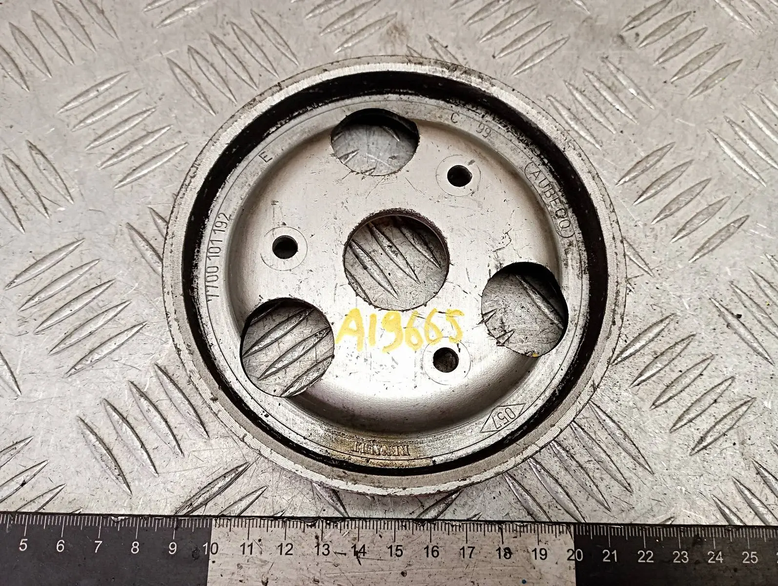 Шкив коленвала 30421ASAM, 7700101192, 8200246248
