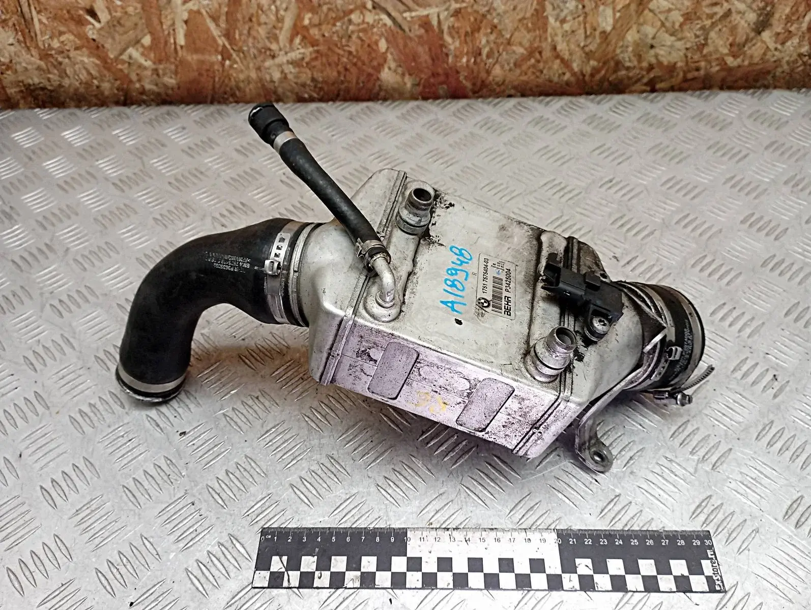 Интеркулер 17517575404, 7575402, P3425004