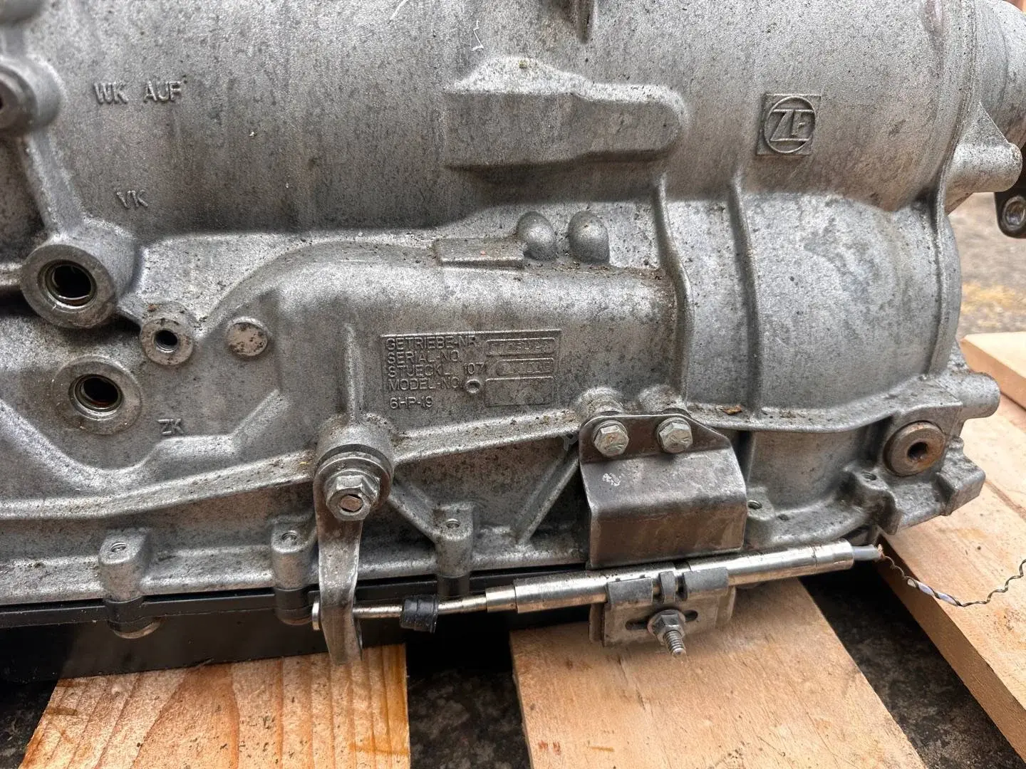 Автоматическая коробка передач (АКПП) 6HP-19, 7530852, 7530853