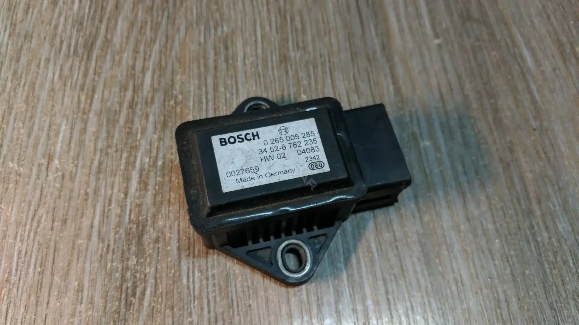 Датчик ускорения 0265005285, 34526762235, 6762235