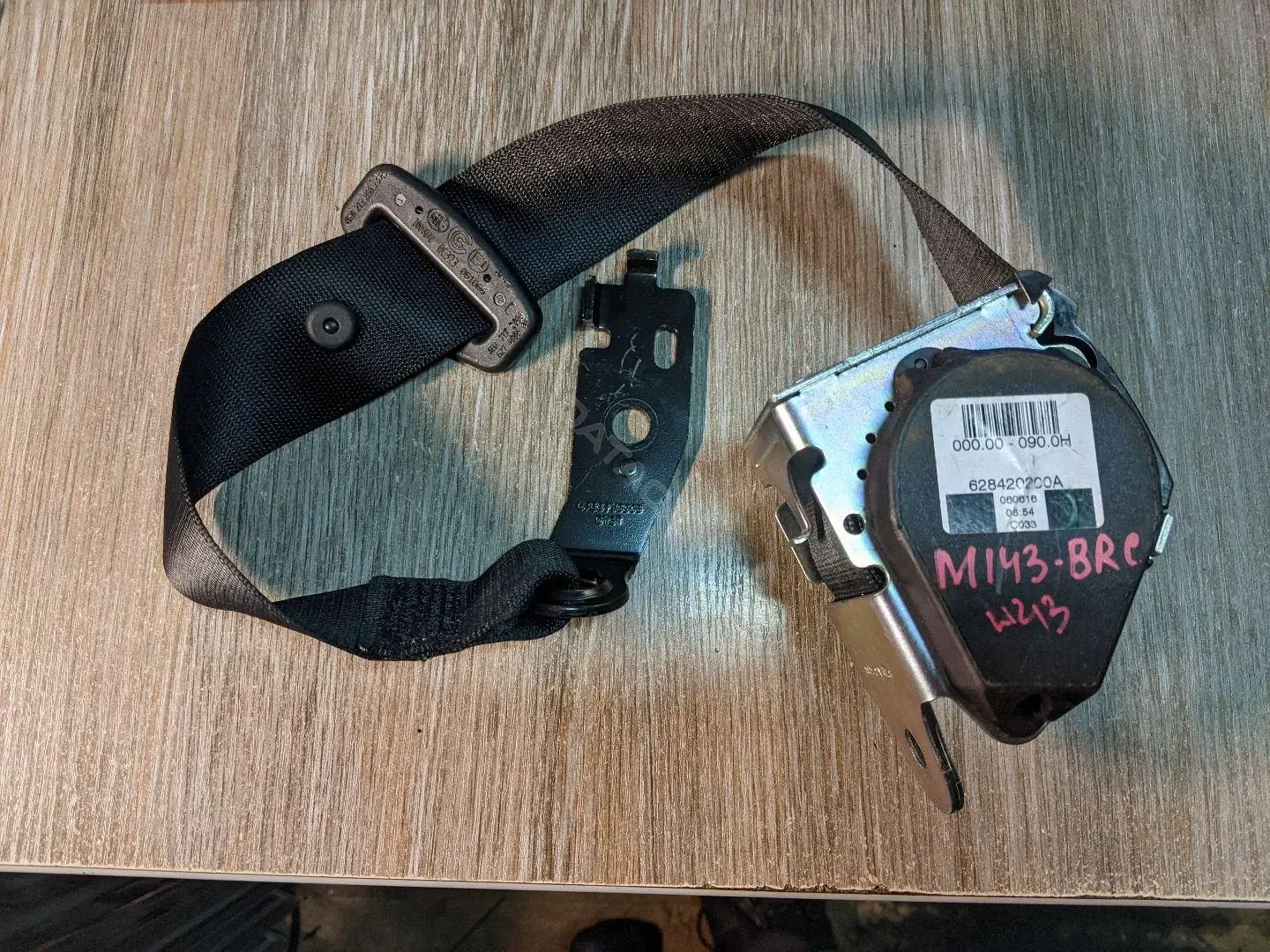 Ремень безопасности 2138601385, A2138601385
