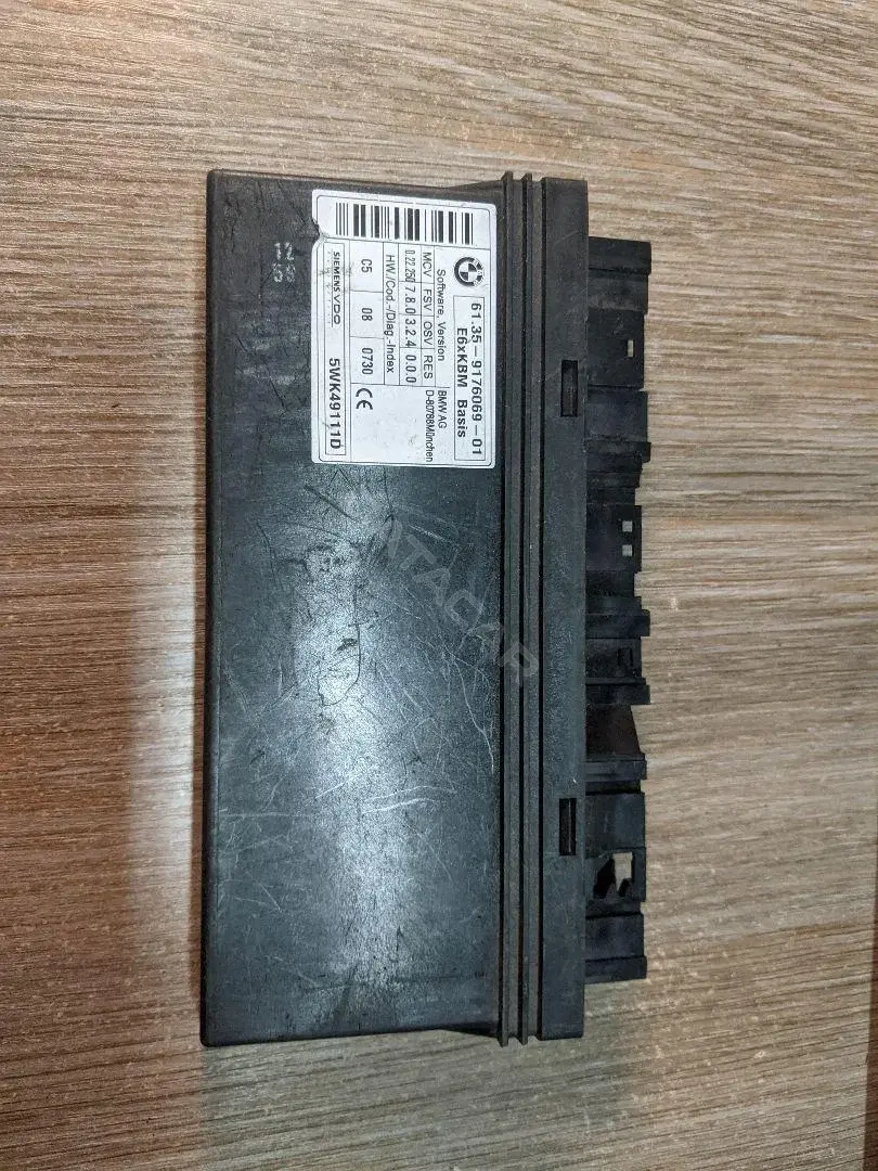 Блок комфорта 5WK49111D, 61359176069, 9176069