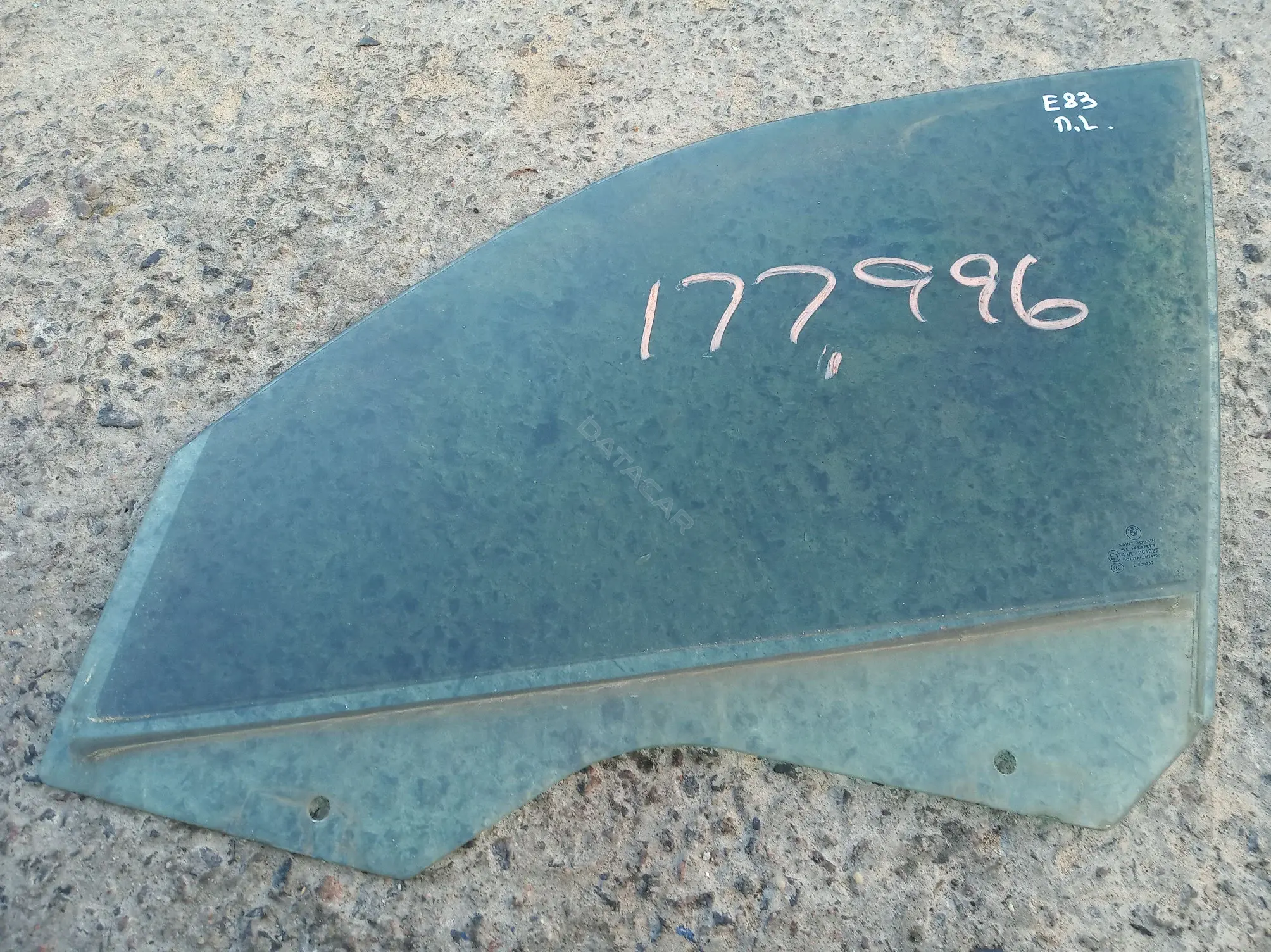 Стекло двери 26619HG, 410005688, 51333332309