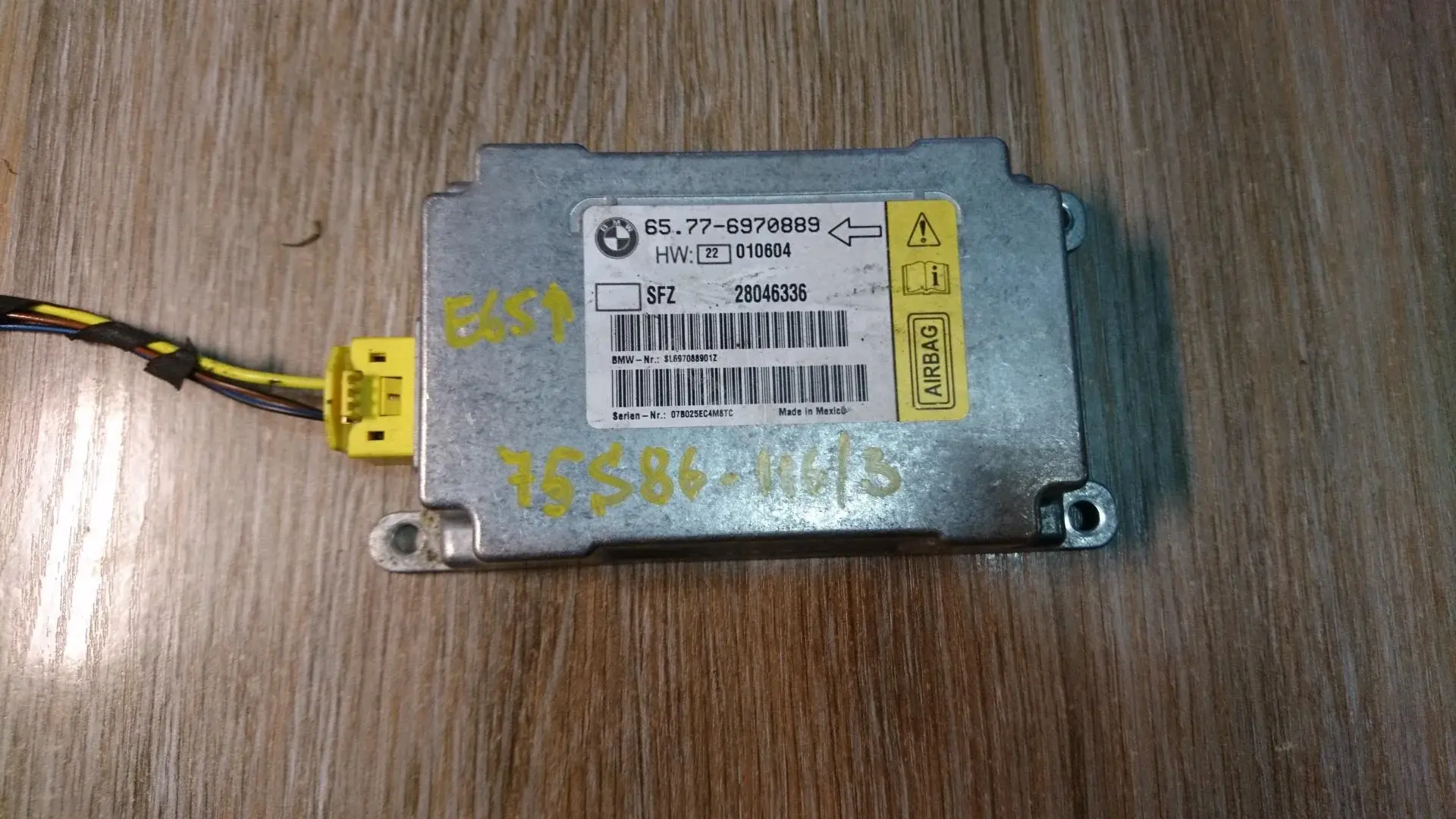 Датчик удара 28046336, 65.77-6970889
