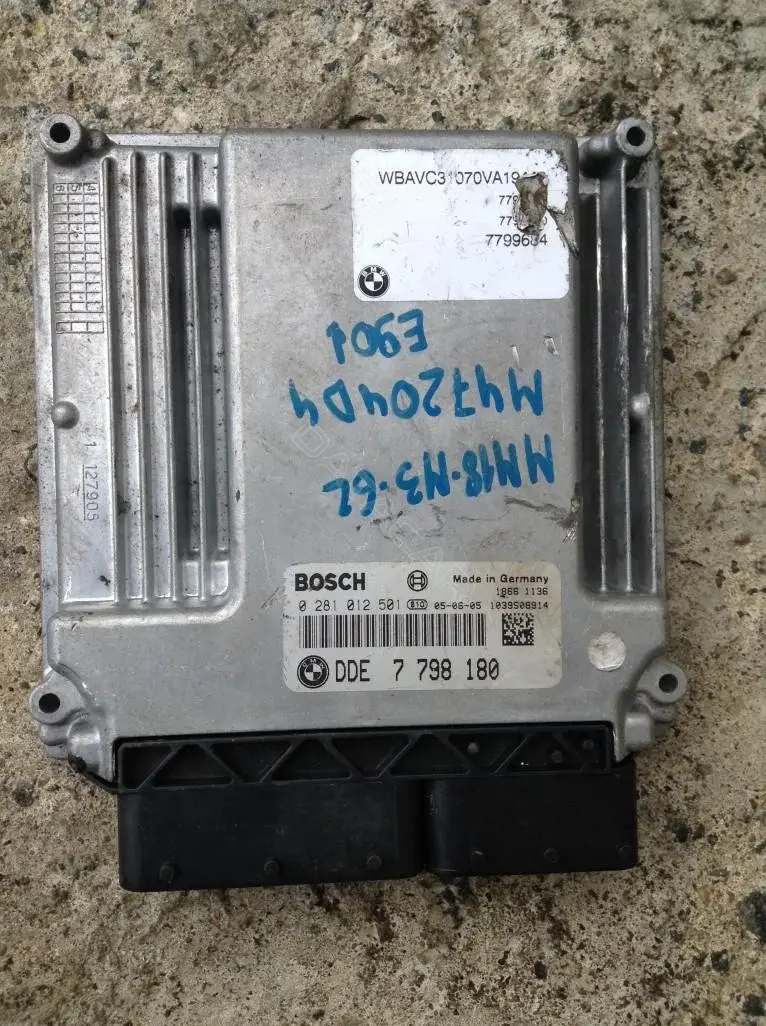 Блок управления двигателем 0281012501, 13617803373, 13617808125